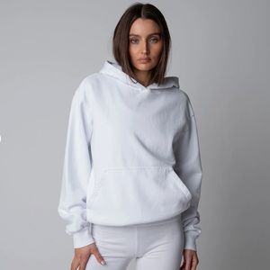 TALENTLESS WOMENS HOODIE - WHITE
